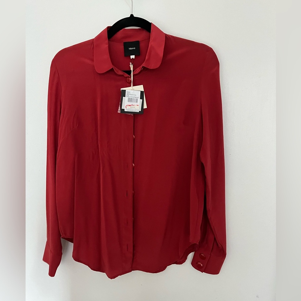 Silk blouse, size S